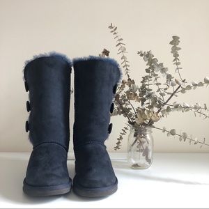 UGG “Bailey Button Triplet” Boots